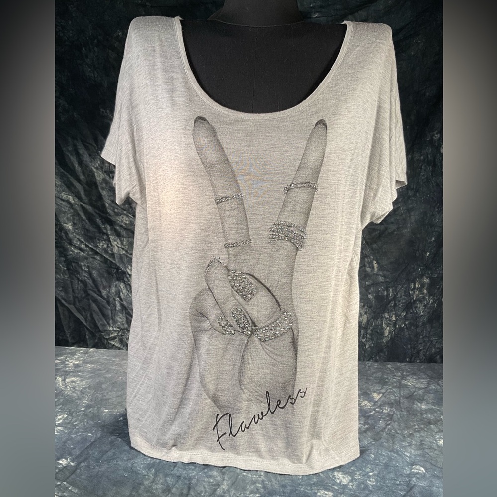Flawless Gray Women's Top